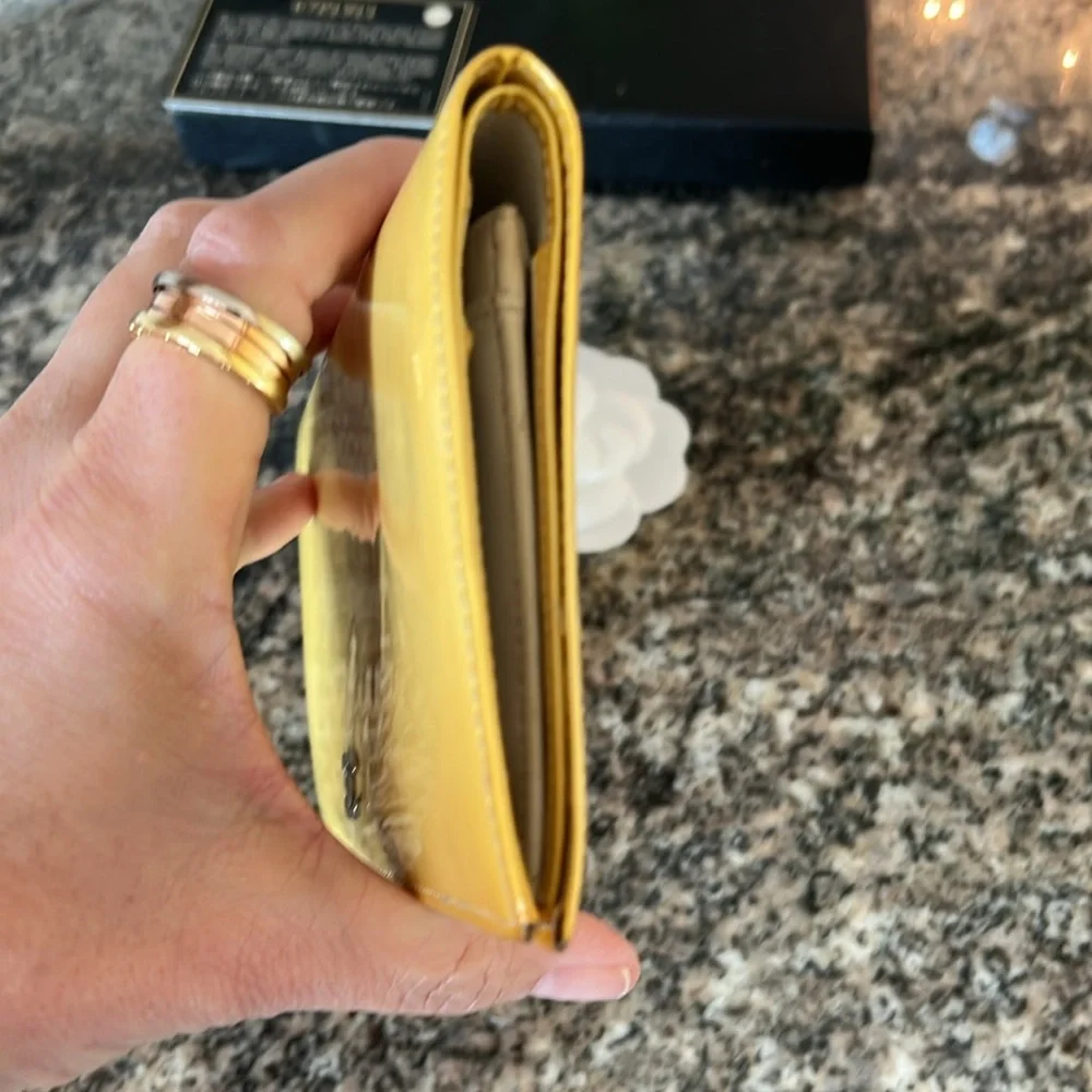 Chanel Vintage Patent Leather Wallet